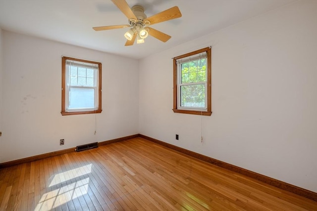 10 Primrose Rd, Billerica, MA 01821 - unfurnished room featuring light wood finished floors and a ceiling fan