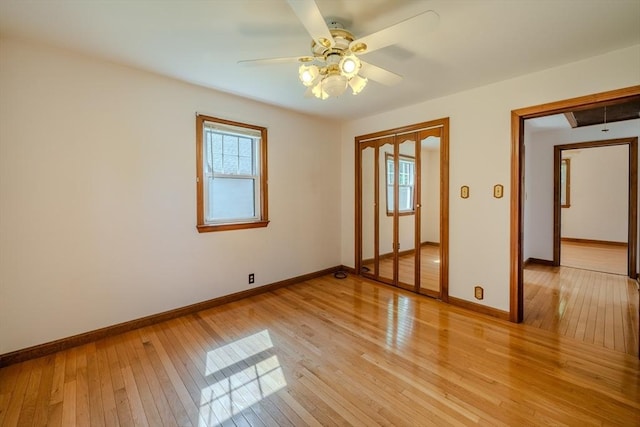 10 Primrose Rd, Billerica, MA 01821 - spare room with healthy amount of natural light, a ceiling fan, and light wood-style floors