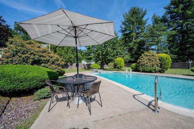10 Primrose Rd, Billerica, MA 01821 - view of swimming pool featuring a patio area
