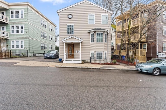 213-215 Florence St Unit 1, Boston, MA 02131 - multi unit property featuring fence
