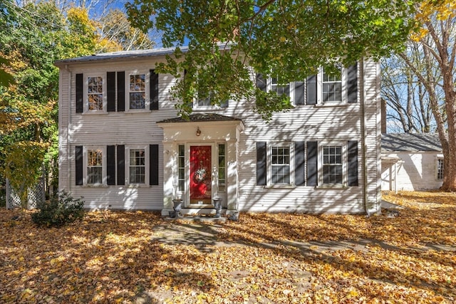 view of colonial house