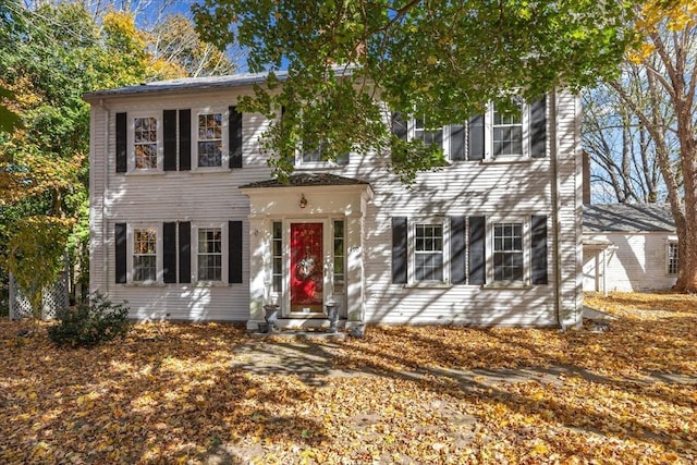 490 Plymouth, Bridgewater, MA 02324 - view of colonial inspired home