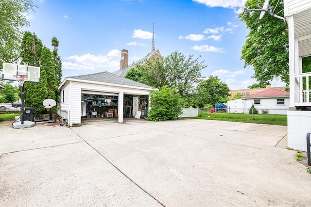 159 White St Unit 159, Belmont, MA 02478 - view of vehicle parking featuring a garage