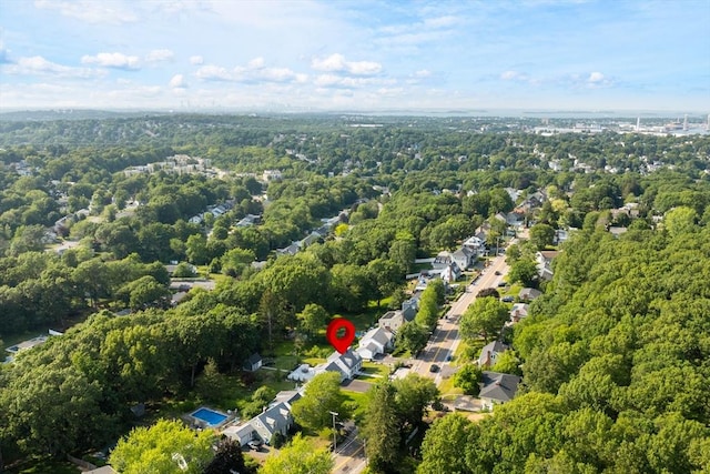 173 Liberty St, Braintree, MA 02184 - view of property location with a heavily wooded area
