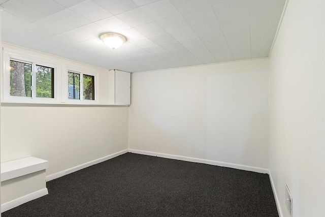 13 Karen Cir, Holliston, MA 01746 - spare room with dark carpet and baseboards