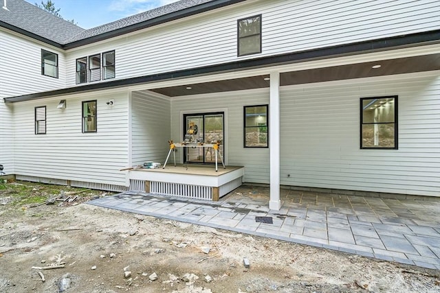 12 Martin St, Carlisle, MA 01741 - rear view of house featuring covered porch