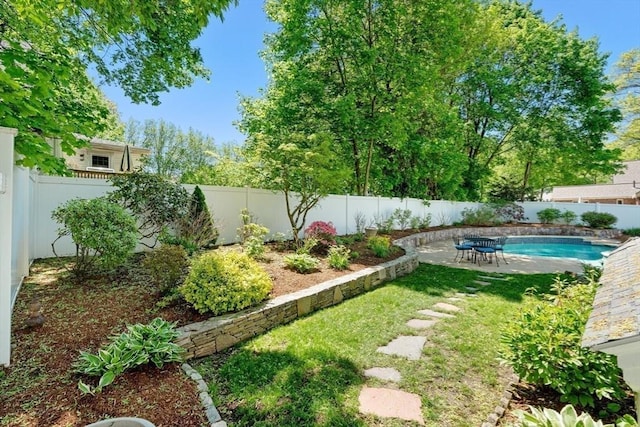 16 Bailey Ln, Dedham, MA 02026 - view of yard with a patio