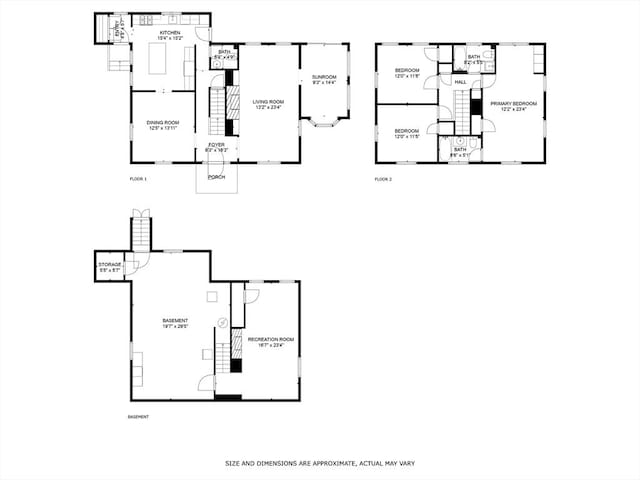 16 Bailey Ln, Dedham, MA 02026 - floor plan / room layout