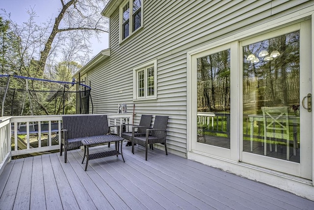 56 Ireta Rd, Shrewsbury, MA 01545 - deck featuring an outdoor living space