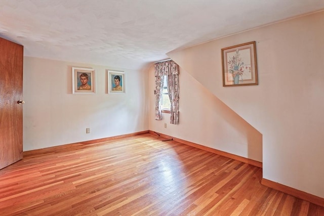 20 Amherst St, Grafton, MA 01536 - empty room with light wood-type flooring and baseboards
