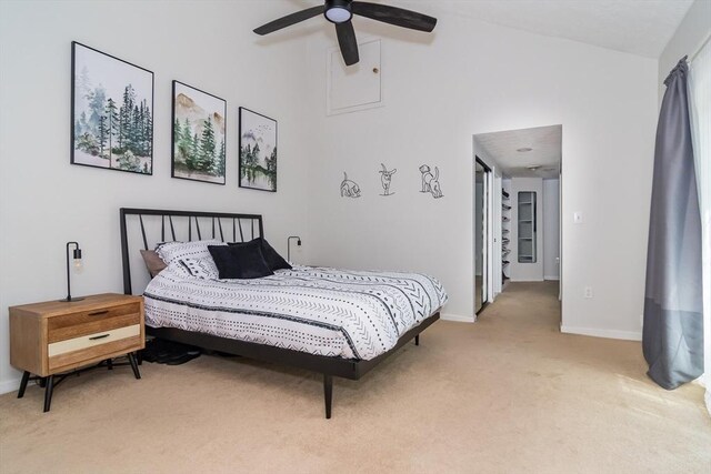 3 Treasure Way Unit 3, Ashland, MA 01721 - bedroom with light carpet and lofted ceiling