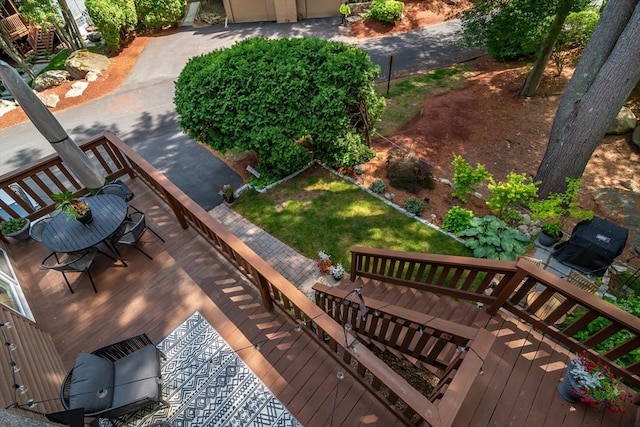 3 Treasure Way Unit 3, Ashland, MA 01721 - deck with area for grilling