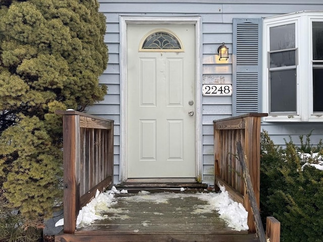 2248 Washington St, East Bridgewater, MA 02333 - view of doorway to property