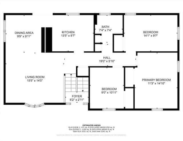 view of layout