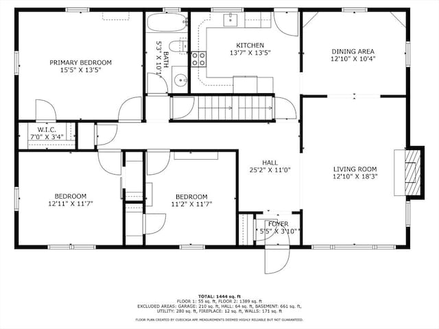 359 Corey St, Boston, MA 02132 - property floor plan