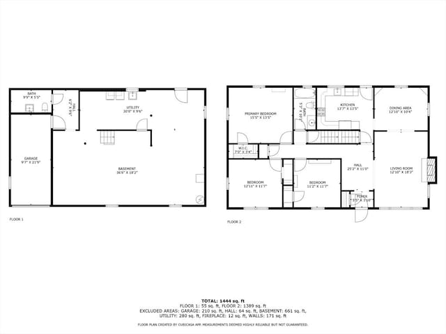 359 Corey St, Boston, MA 02132 - floor plan / room layout