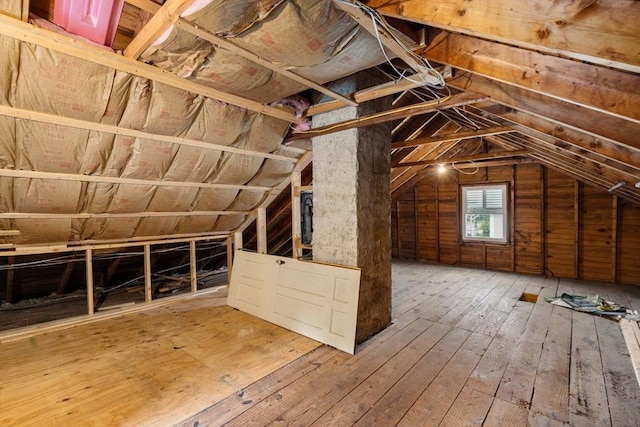 229 May St, Worcester, MA 01602 - view of unfinished attic