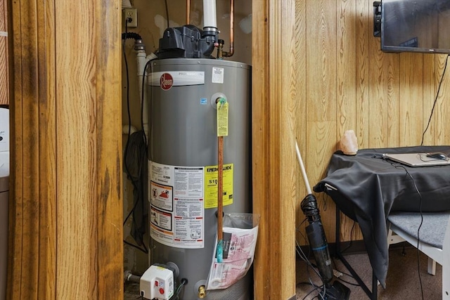 7 Hovey Pond Dr Unit 7, Grafton, MA 01536 - utility room with gas water heater
