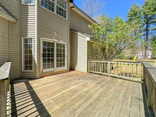 view of deck