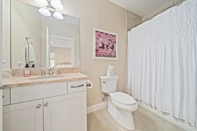 31 Chittenden Ln Unit 31, Cohasset, MA 02025 - bathroom featuring vanity, tile patterned flooring, and shower / bathtub combination with curtain