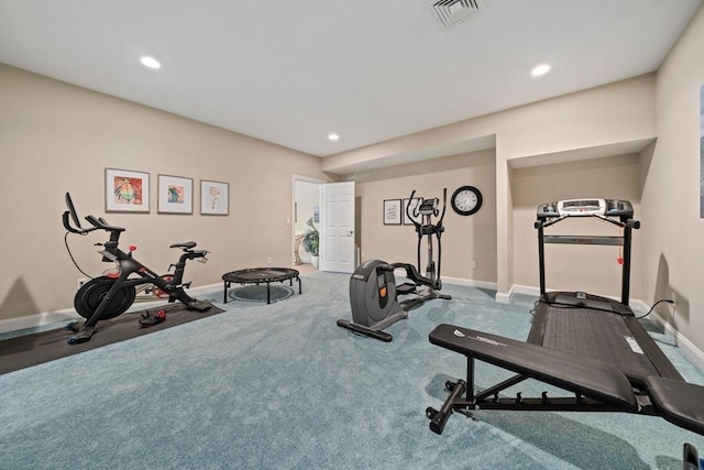 31 Chittenden Ln Unit 31, Cohasset, MA 02025 - exercise area featuring recessed lighting