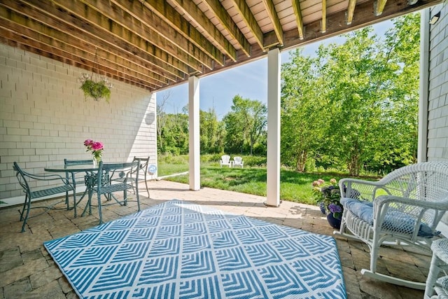 31 Chittenden Ln Unit 31, Cohasset, MA 02025 - view of patio with outdoor dining area