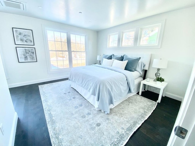 206 W Main Unit 3, Georgetown, MA 01833 - bedroom with dark wood finished floors and baseboards