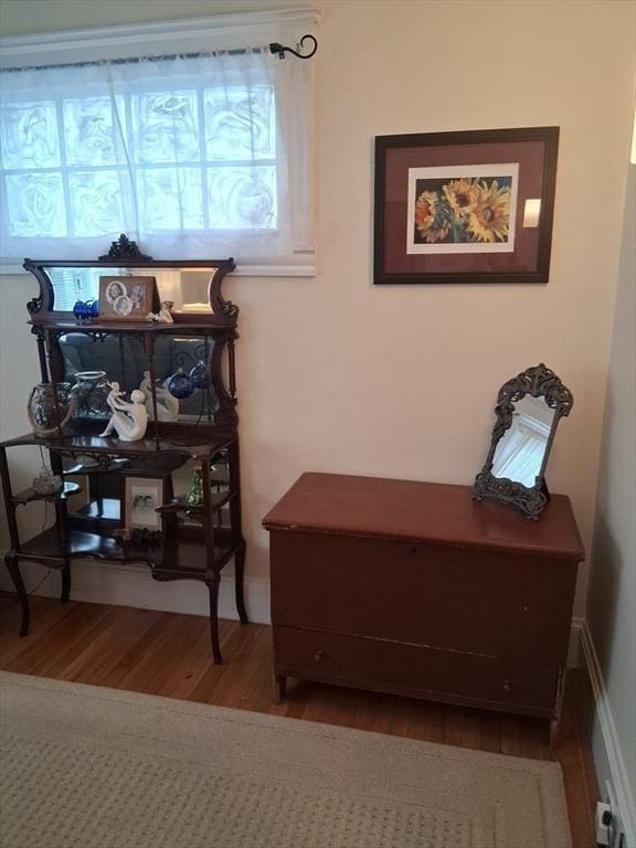 49-51 Sterling St, Somerville, MA 02144 - home office featuring wood finished floors
