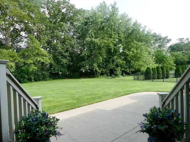 99 Elizabeth St, Agawam, MA 01030 - view of yard featuring a patio area and view of scattered trees
