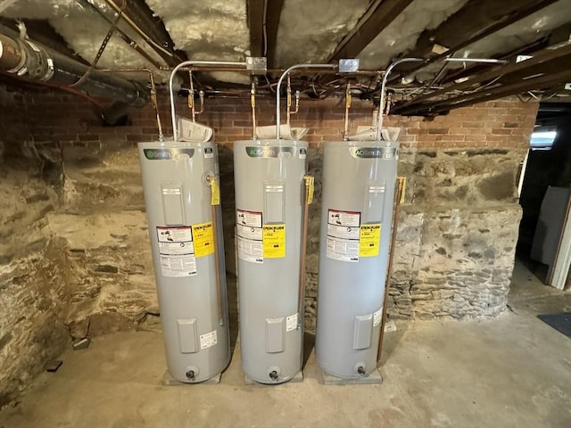 utilities with water heater