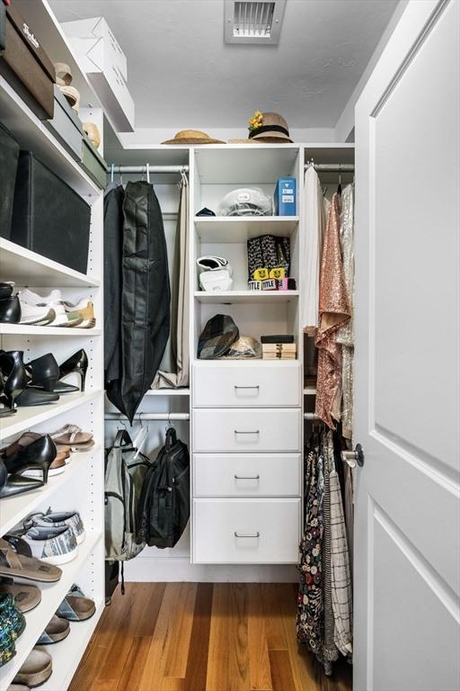 100 Burrill St Unit 3, Swampscott, MA 01907 - spacious closet with wood finished floors