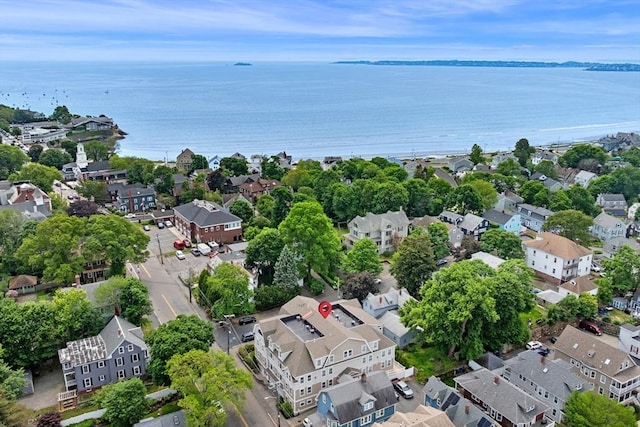 100 Burrill St Unit 3, Swampscott, MA 01907 - aerial view of residential area featuring a large body of water
