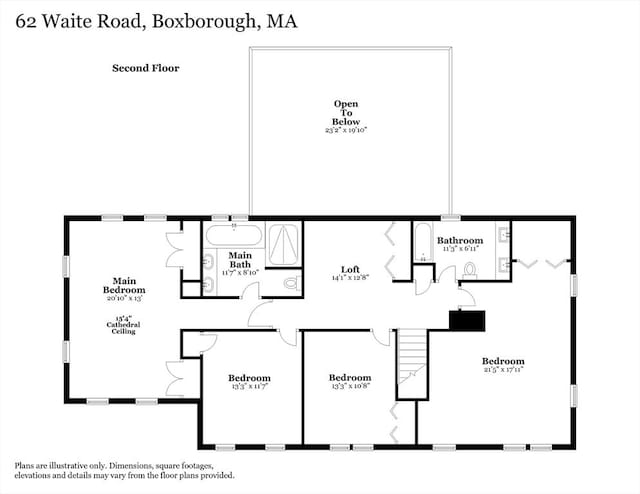 62 Waite Rd, Boxborough, MA 01719 - property floor plan