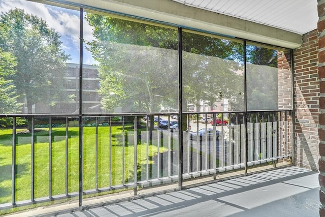 64 Main St Unit 25B, Stoneham, MA 02180 - view of unfurnished sunroom