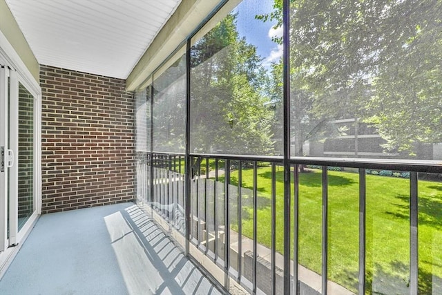 64 Main St Unit 25B, Stoneham, MA 02180 - view of unfurnished sunroom