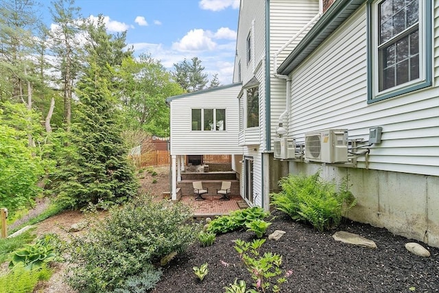 17 Lantern Ln, Leominster, MA 01453 - view of property exterior with ac unit and a deck