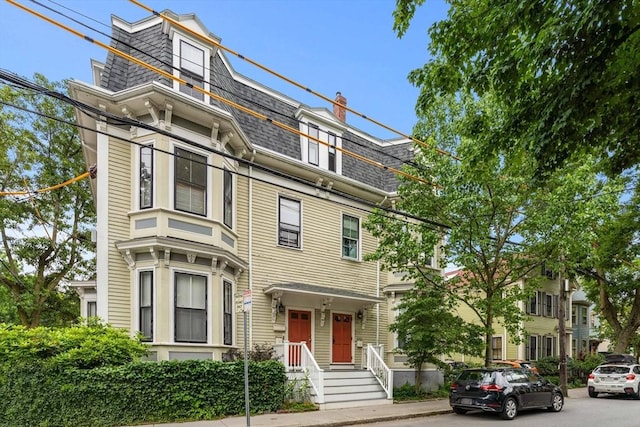 118 Pearl St Unit 2, Cambridge, MA 02139 - second empire-style home with mansard roof