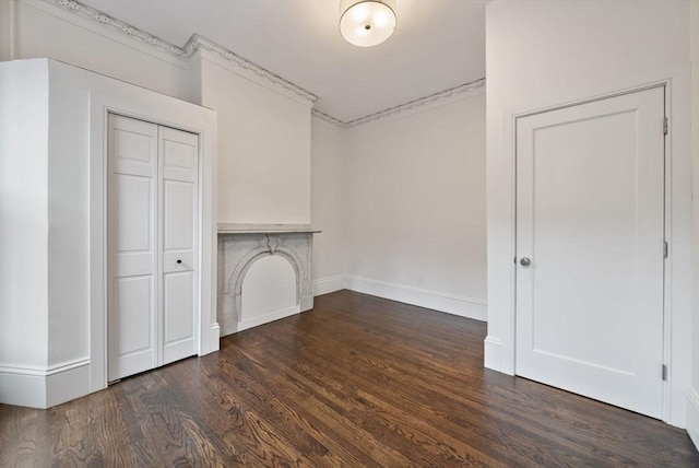 interior space featuring wood finished floors