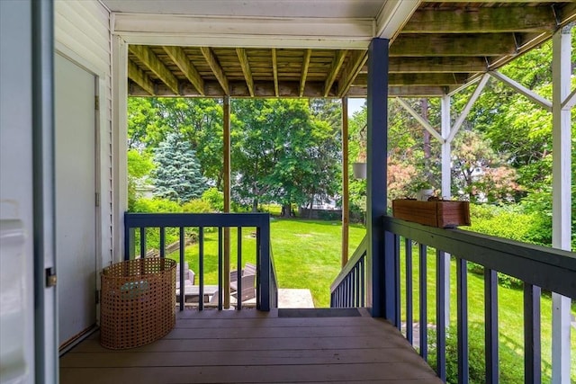 30 Whipple St, Worcester, MA 01607 - wooden terrace featuring a yard