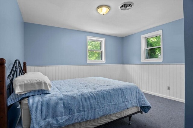 6 Myers Ln, Newbury, MA 01922 - bedroom with a wainscoted wall and carpet