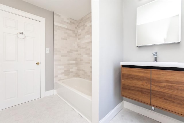12 Springer St Unit 3, Boston, MA 02127 - full bath featuring vanity and tile patterned floors
