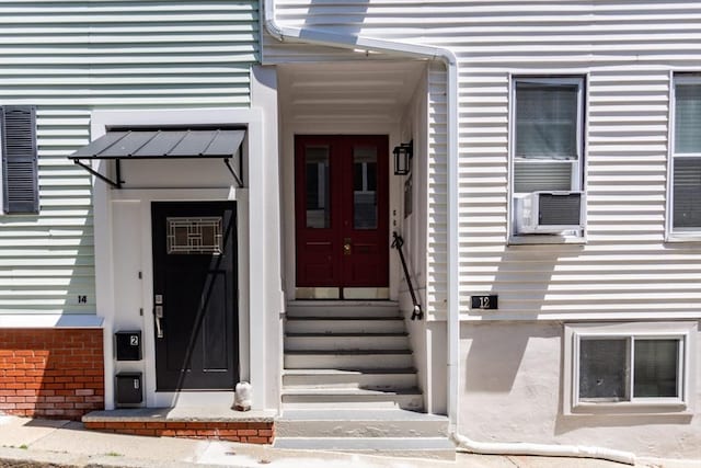12 Springer St Unit 3, Boston, MA 02127 - property entrance featuring cooling unit