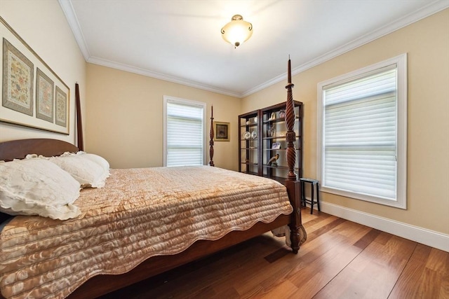 45 Joshua Rd, Wrentham, MA 02093 - bedroom with crown molding and wood finished floors