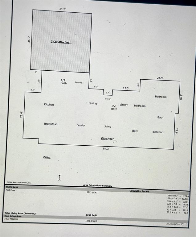 45 Joshua Rd, Wrentham, MA 02093 - view of room layout