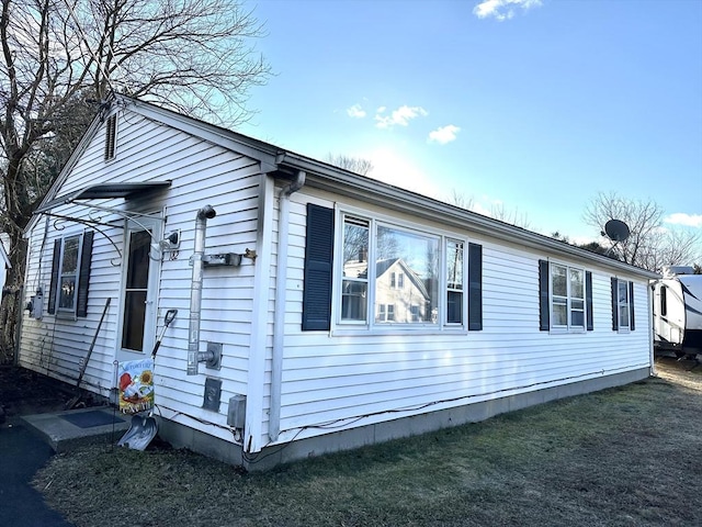 view of property exterior