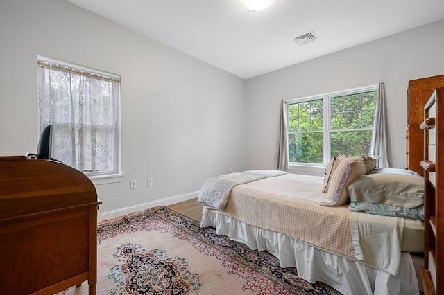 3302 Briarwood Vlg Unit 3302, Clinton, MA 01510 - bedroom with baseboards and wood finished floors