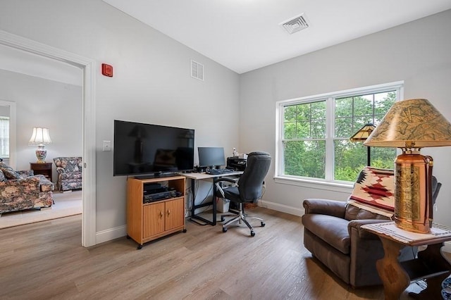 3302 Briarwood Vlg Unit 3302, Clinton, MA 01510 - office with light wood finished floors and baseboards