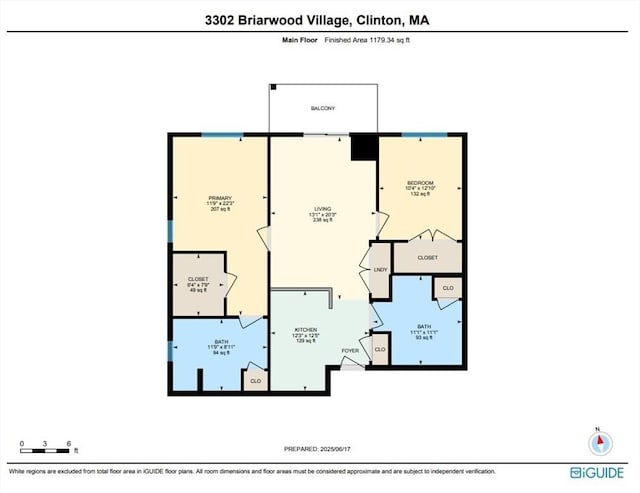 3302 Briarwood Vlg Unit 3302, Clinton, MA 01510 - view of floor plan / room layout