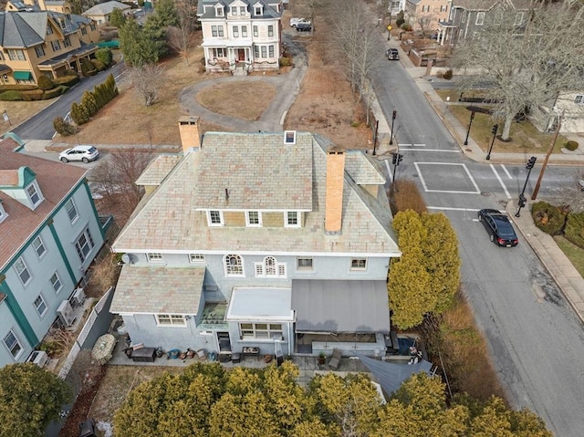 70 Hawthorn St, New Bedford, MA 02740 - aerial view of residential area