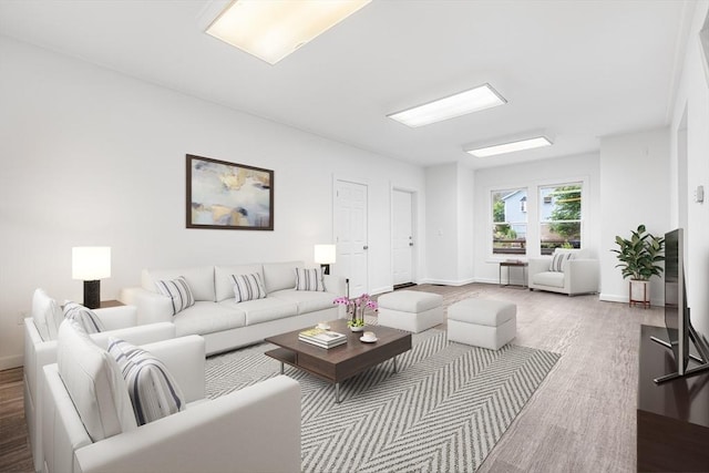 179 Rosemont St, Haverhill, MA 01830 - living room with wood finished floors and baseboards